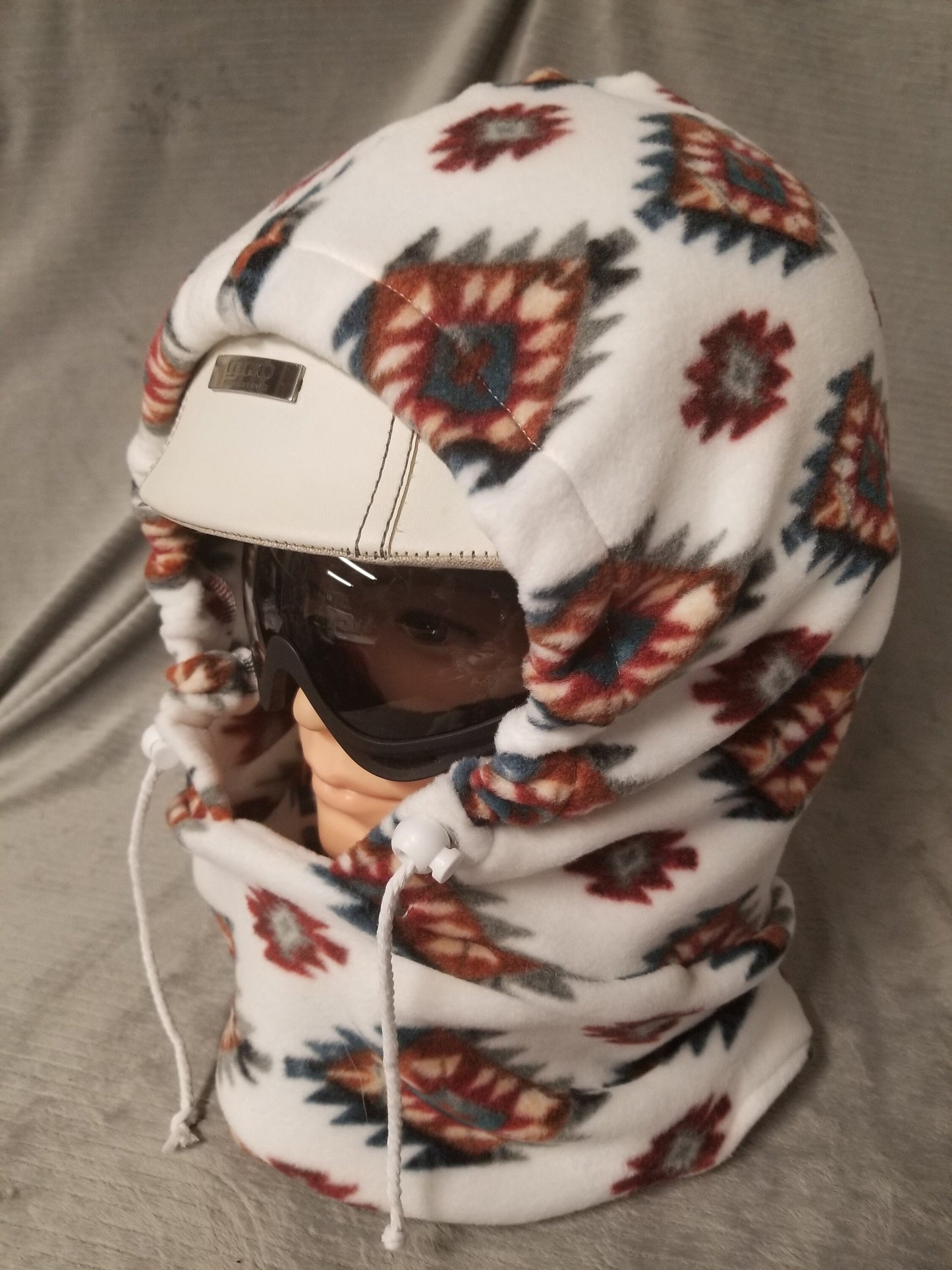 Lodge Aztec Anti Pill Plush Fleece Extra Large Ski Helmet Cover