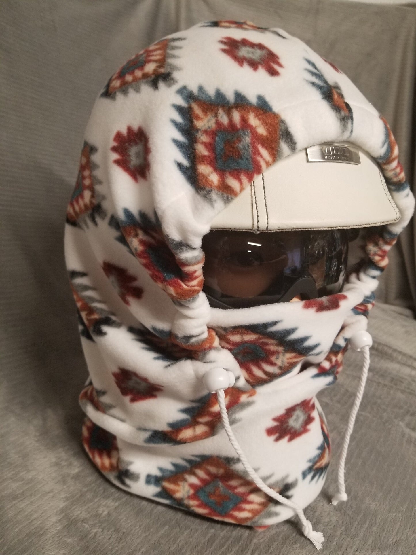Lodge Aztec Anti Pill Plush Fleece Extra Large Ski Helmet Cover