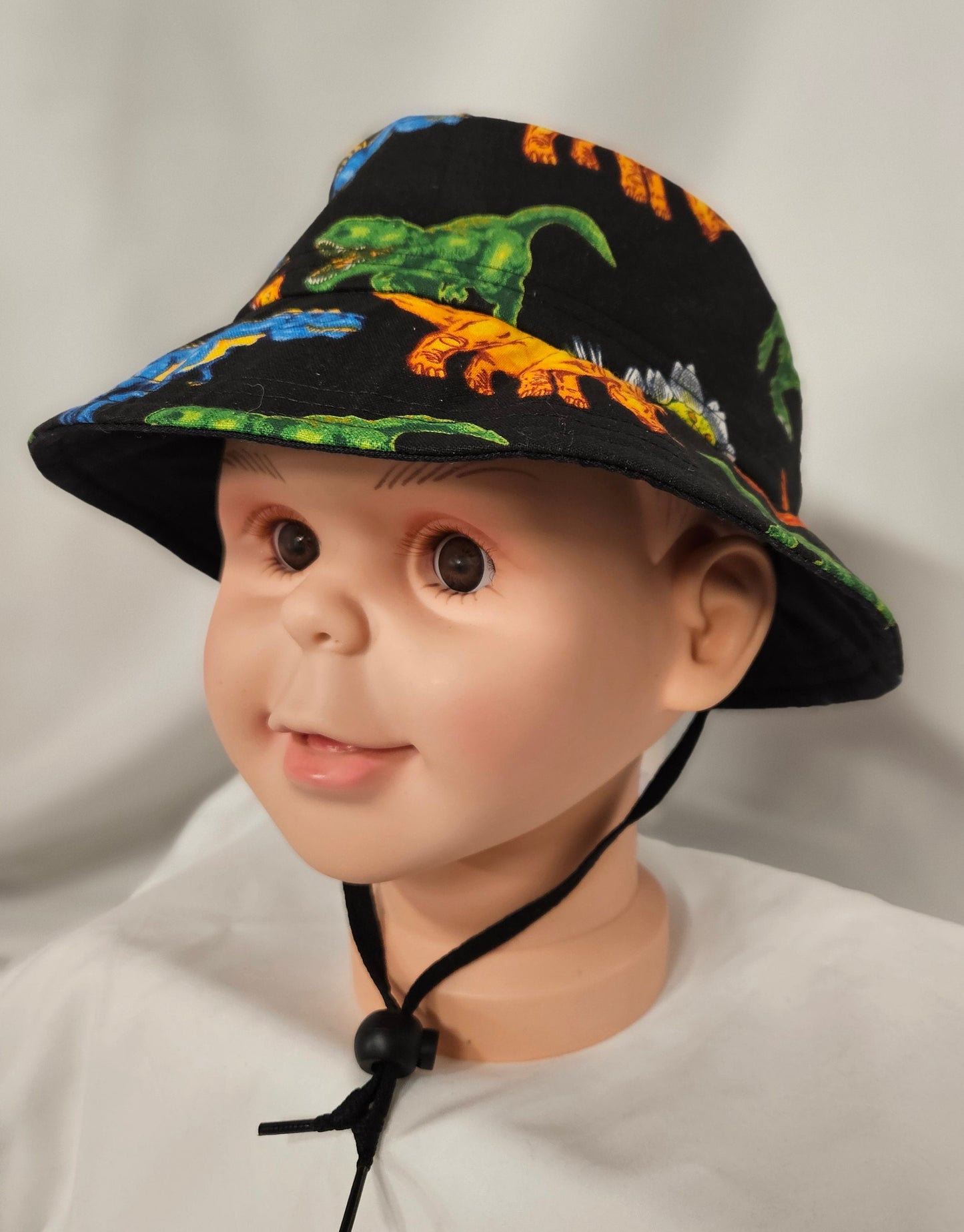 Dinosaur Print Kids Bucket Hat Kids Size Medium