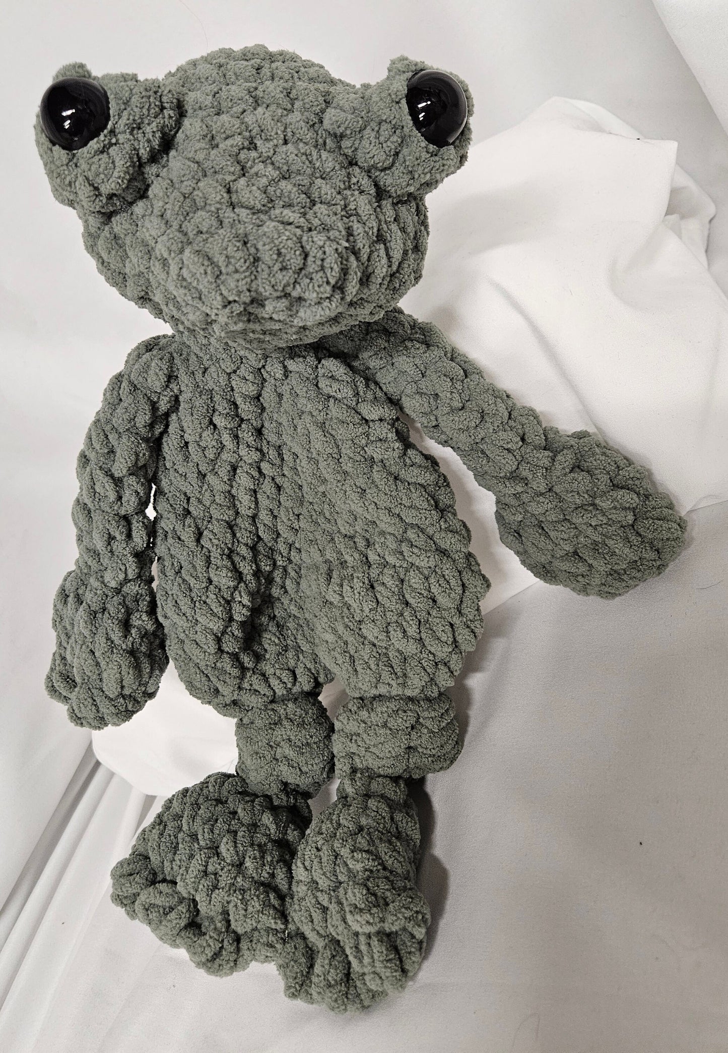 Frog Lovey; Frog Snuggler; Frog Snuggle Buddy; Emotional Support Toy; Baby Shower; Gift for Toddler