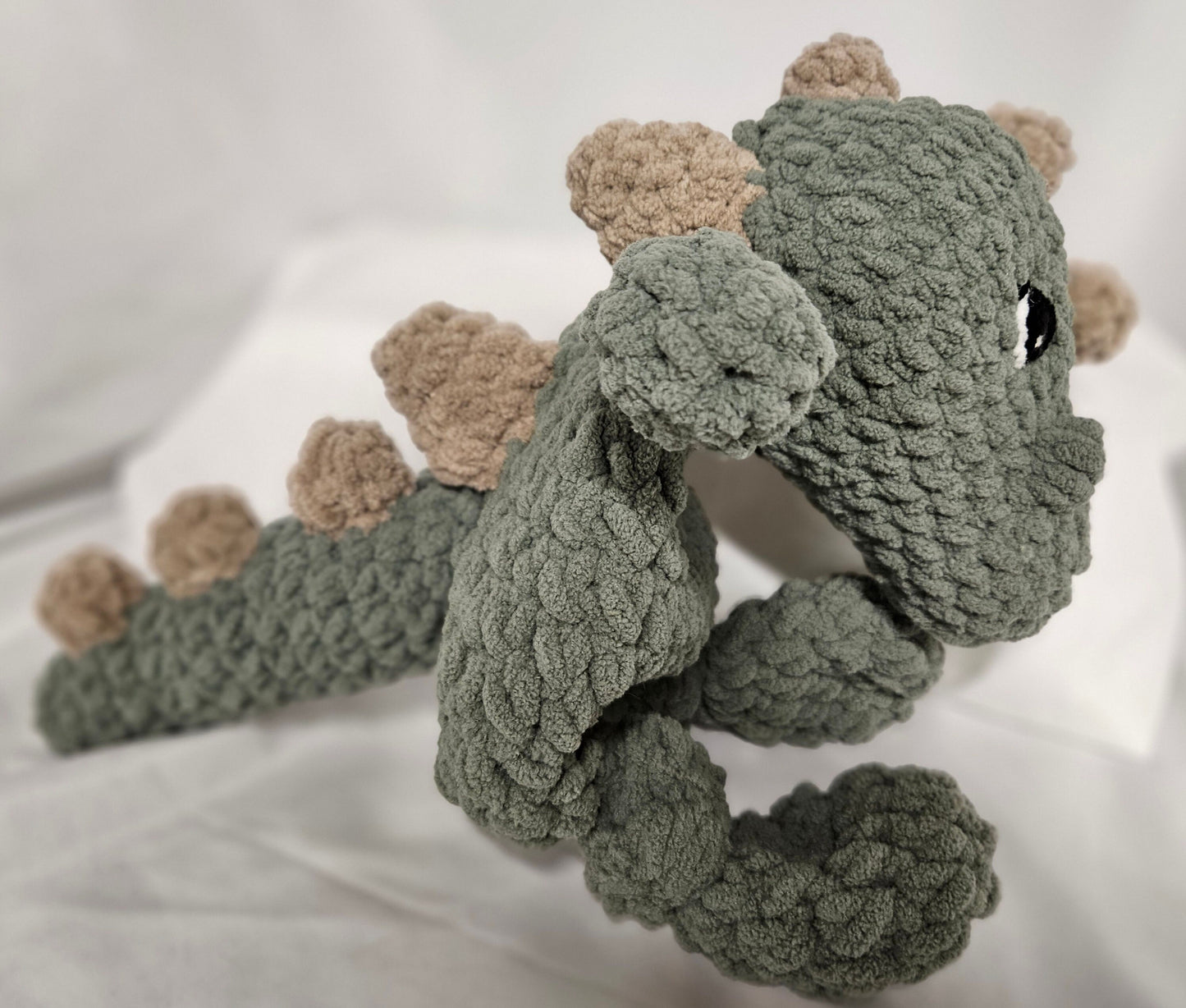 Dinosaur Lovey; Dinosaur Snuggler; Dinosaur Snuggle Buddy; Emotional Support Toy; Baby Shower; Gift for Toddler