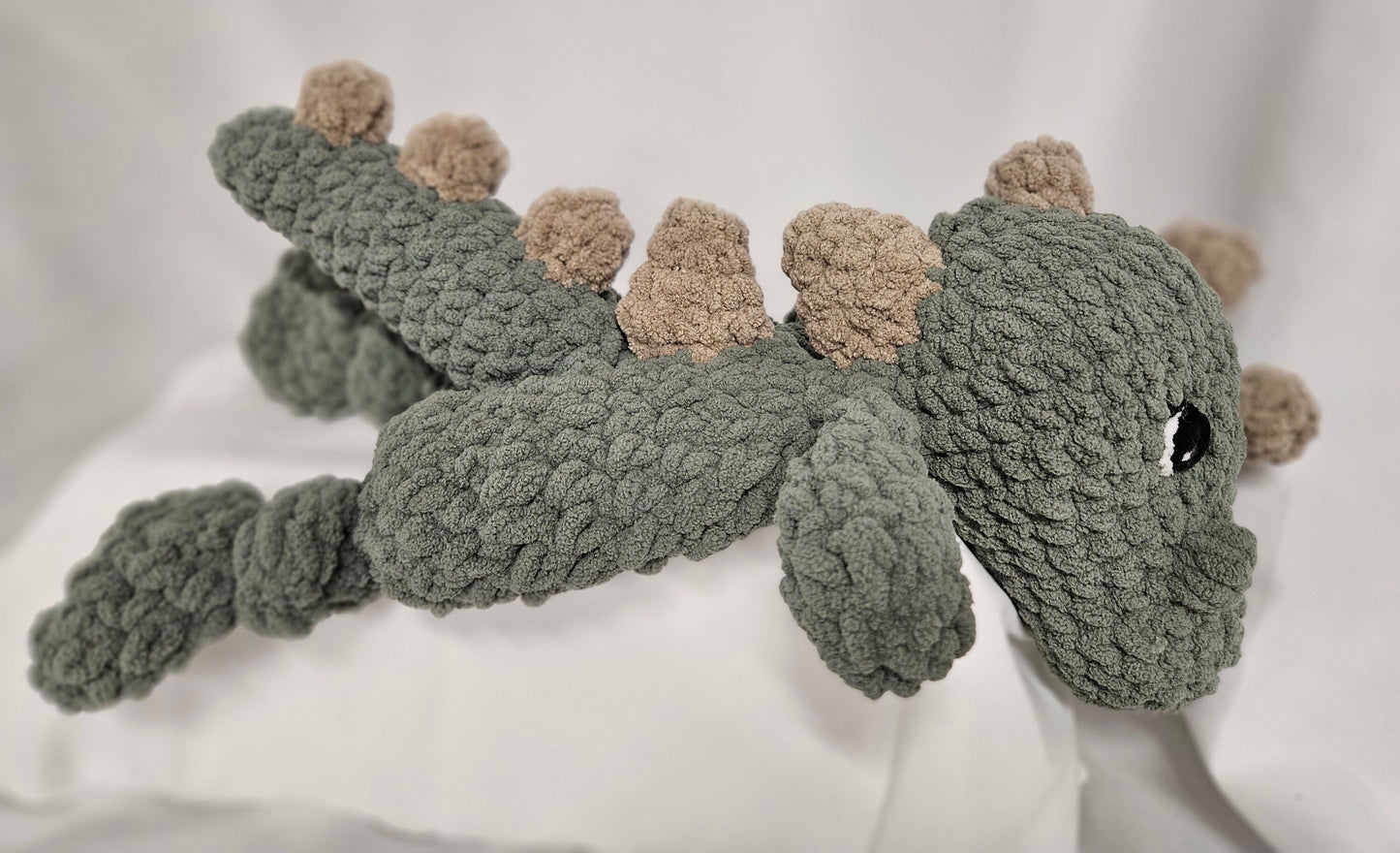 Dinosaur Lovey; Dinosaur Snuggler; Dinosaur Snuggle Buddy; Emotional Support Toy; Baby Shower; Gift for Toddler