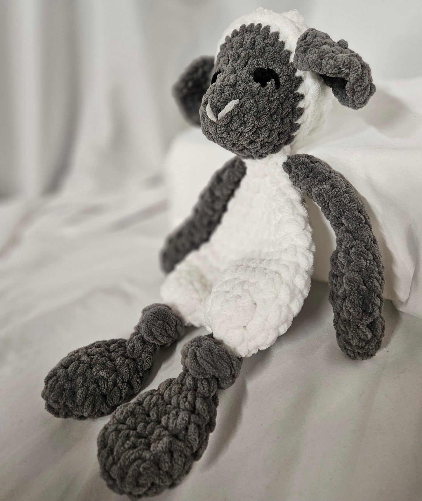 Lamb Lovey; Lamb Snuggler; Lamb Snuggle Buddy; Emotional Support Toy; Baby Shower; Gift for Toddler