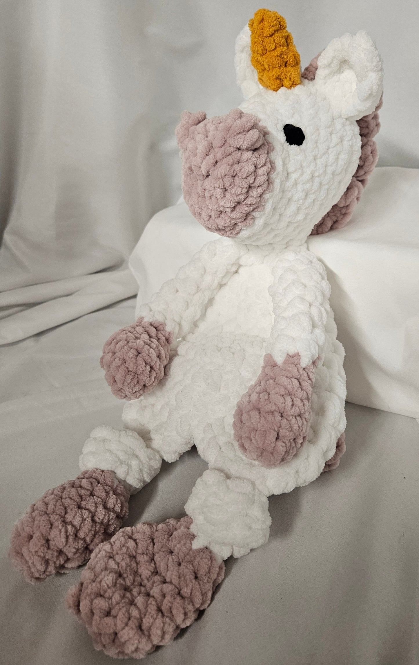 Unicorn Lovey; Unicorn Snuggler; Unicorn Snuggle Buddy; Emotional Support Toy; Baby Shower; Gift for Toddler
