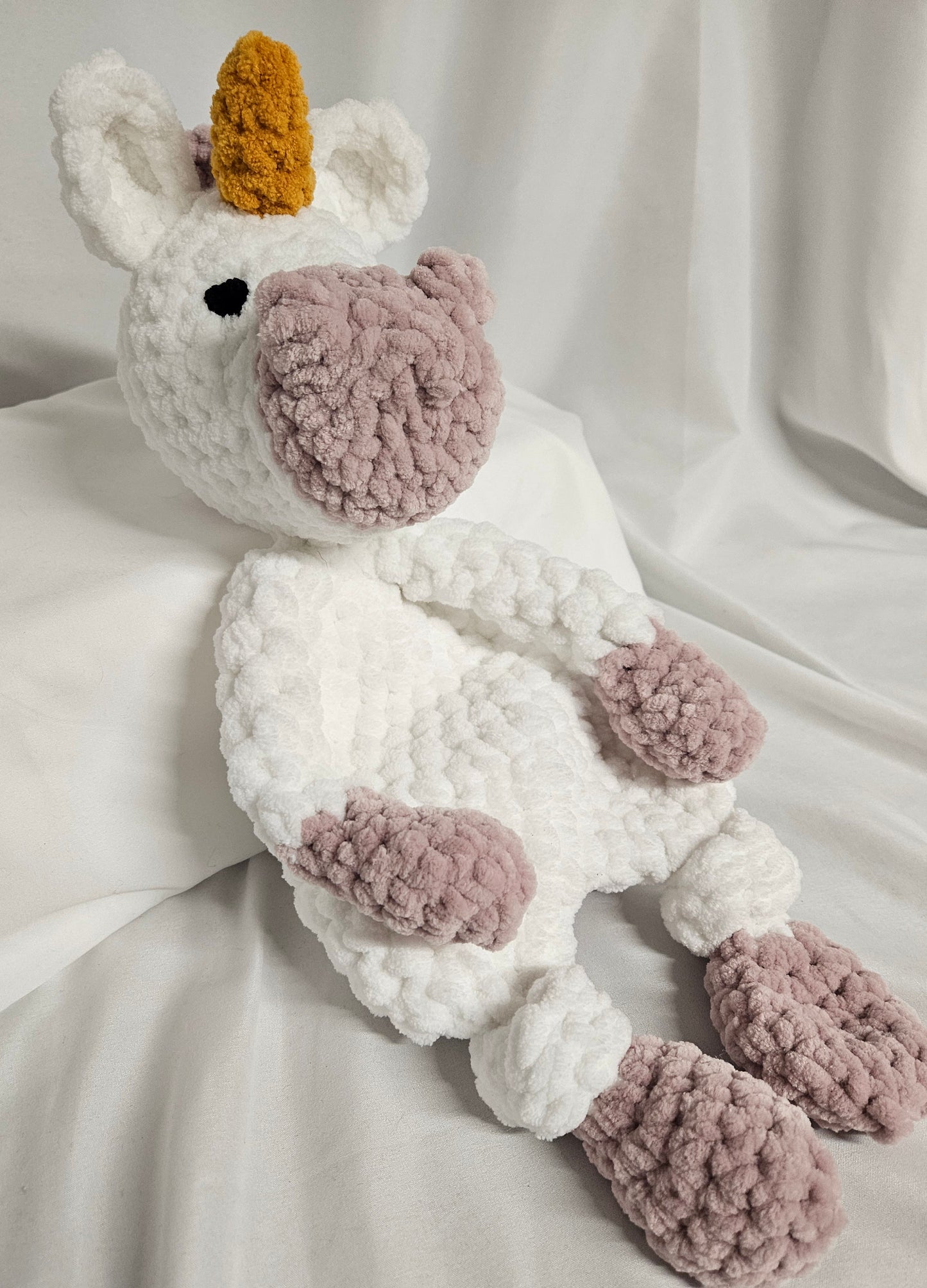 Unicorn Lovey; Unicorn Snuggler; Unicorn Snuggle Buddy; Emotional Support Toy; Baby Shower; Gift for Toddler