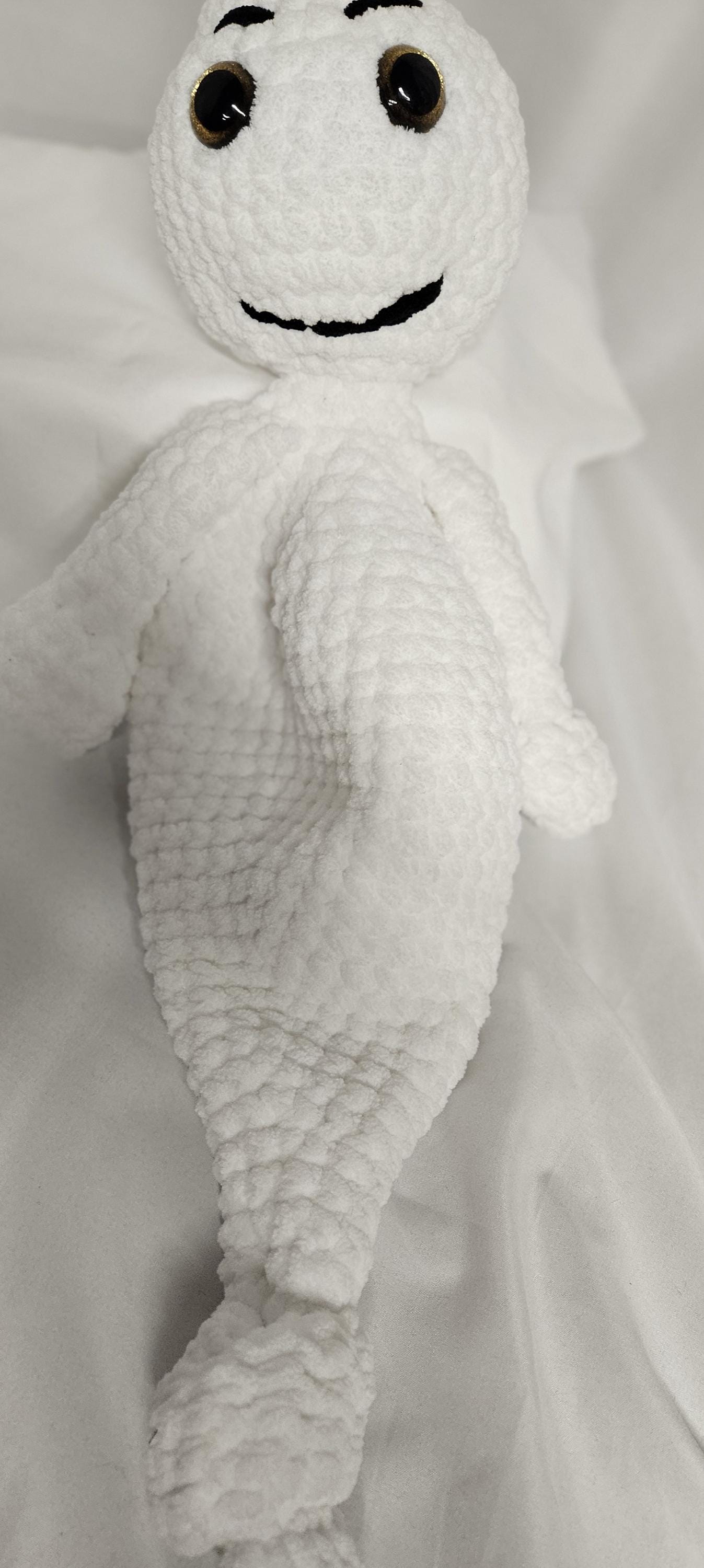 Ghost Lovey; White Ghost Snuggler; White Ghost Snuggle Buddy; Emotional Support Toy; Baby Shower; Gift for Toddler