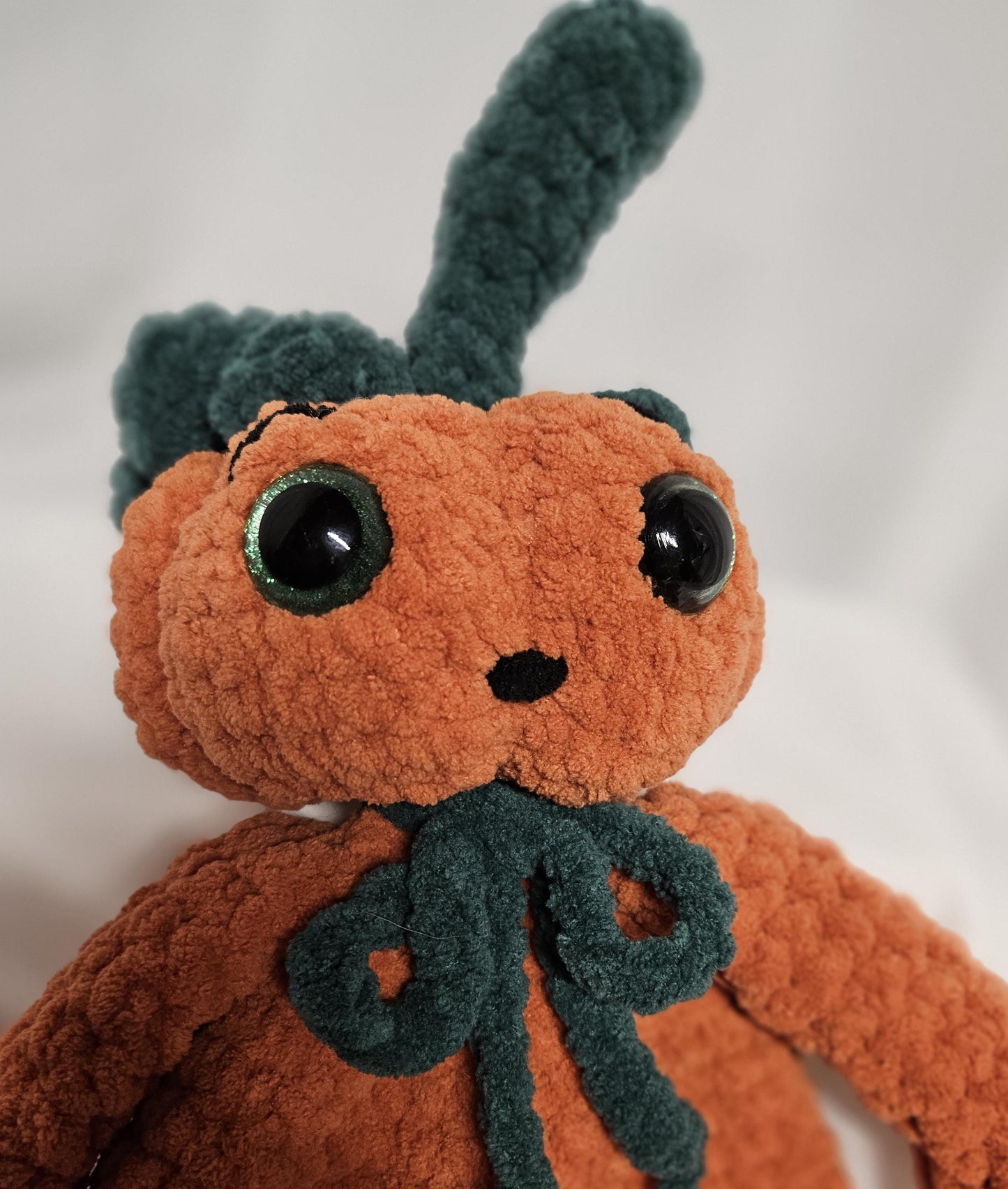 Pumpkin Lovey; Orange Pumpkin Snuggler; Orange Pumpkin Snuggle Buddy; Emotional Support Toy; Baby Shower; Gift for Toddler
