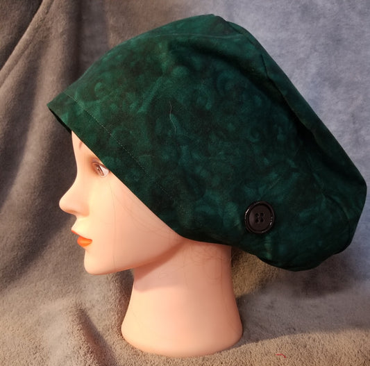 Green Pixie Style Scrub Cap