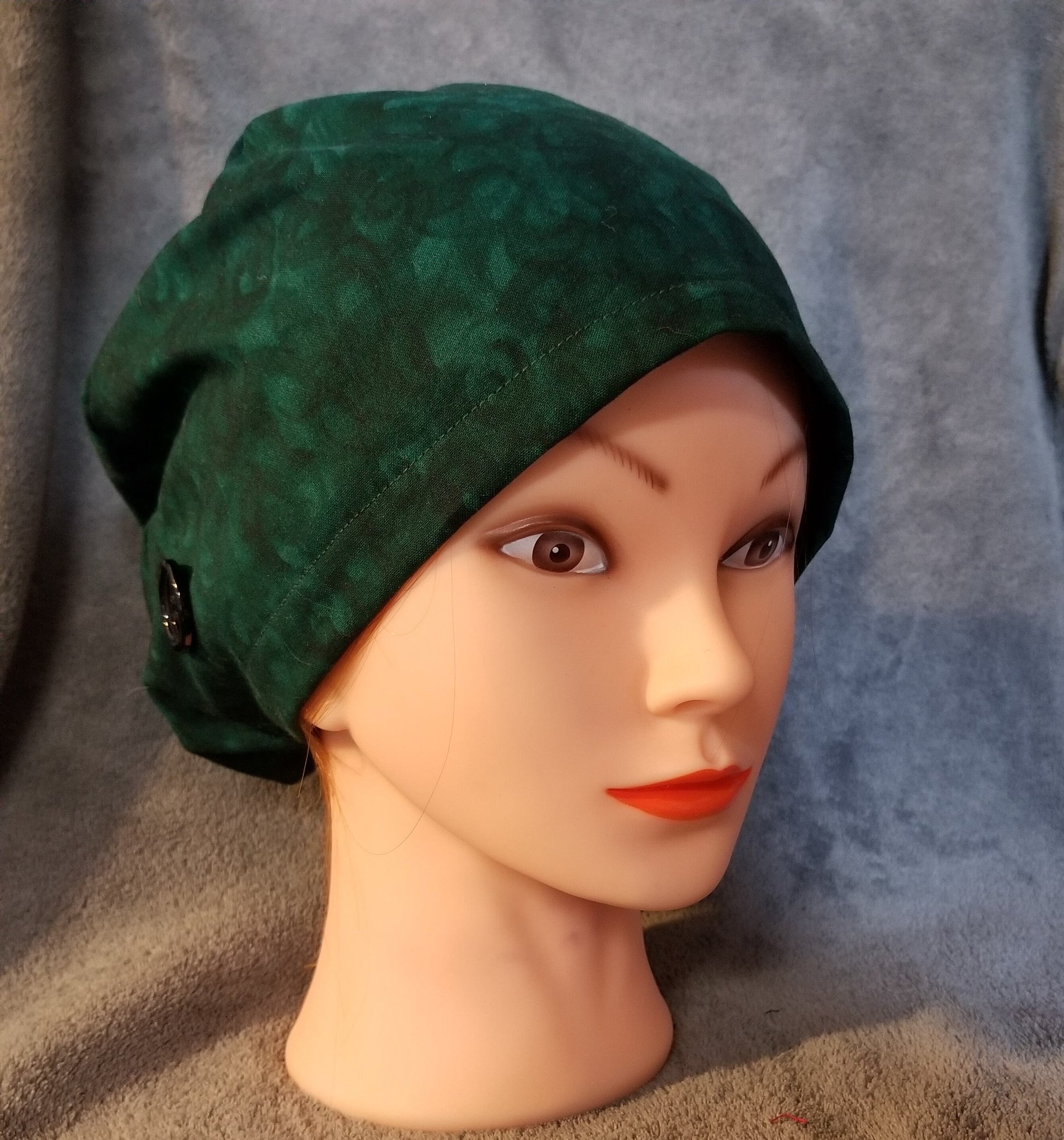 Green Pixie Style Scrub Cap