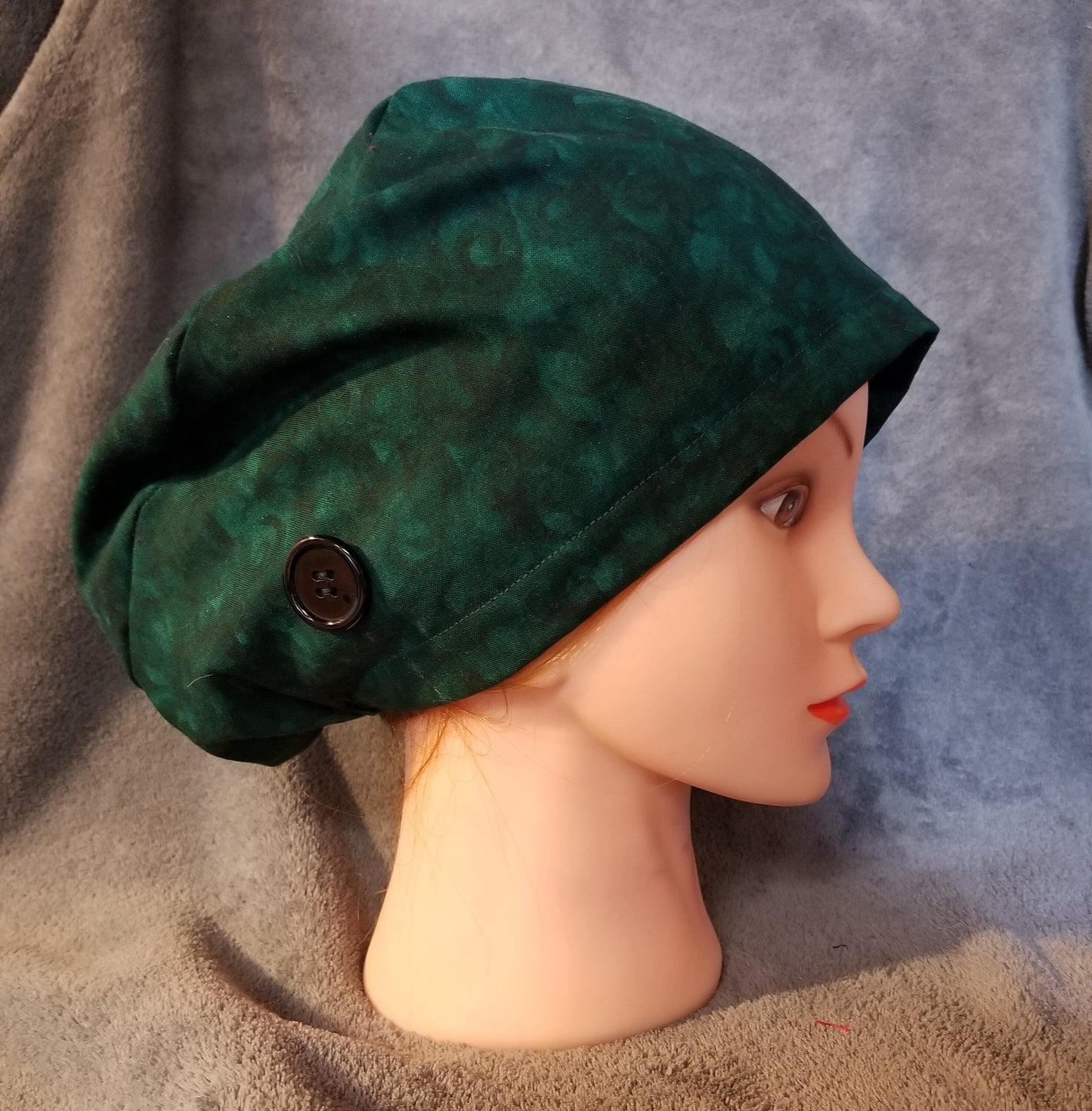 Green Pixie Style Scrub Cap