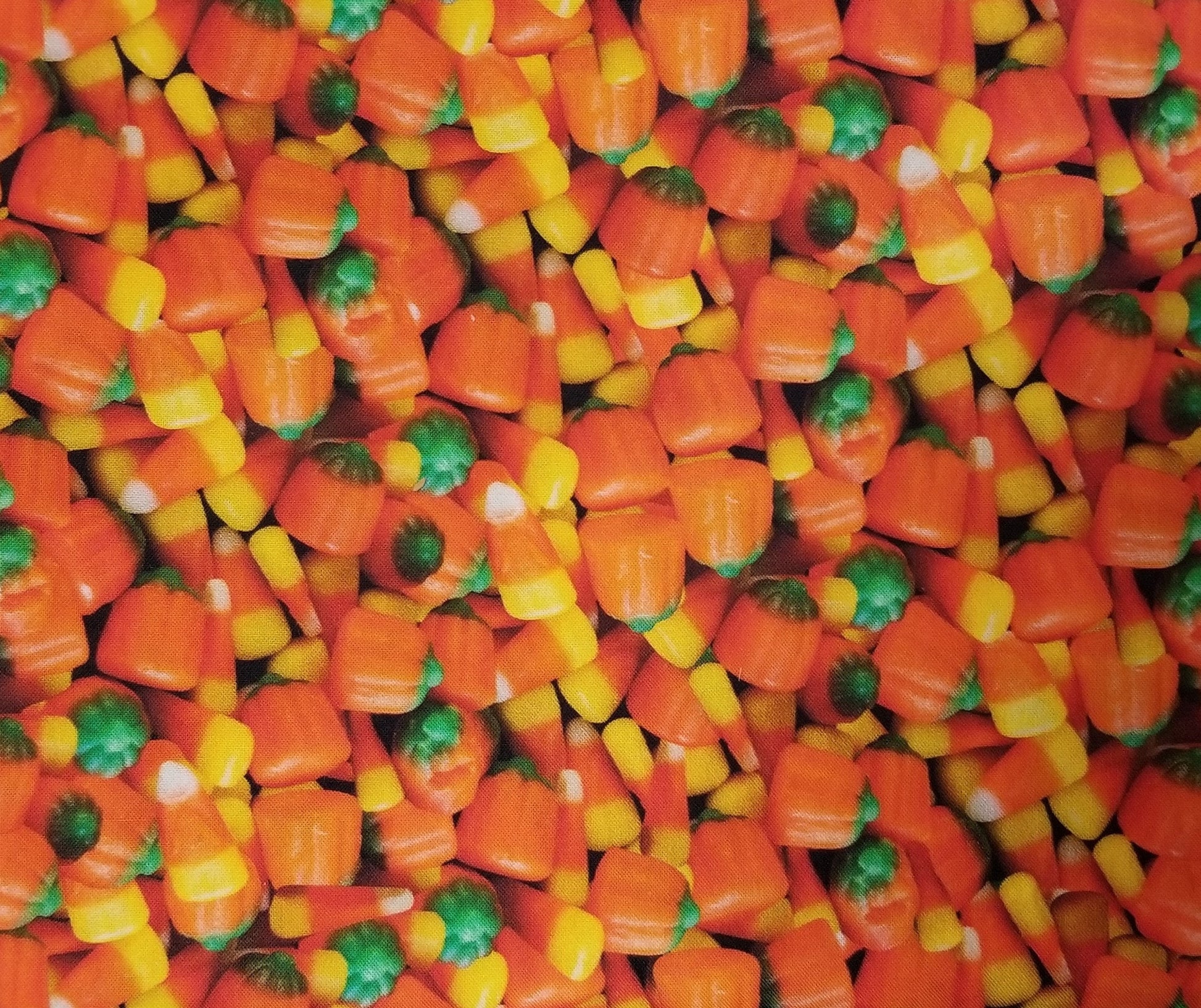 Halloween Candy Corn Pixie Style Scrub Cap, Euro style scrub cap
