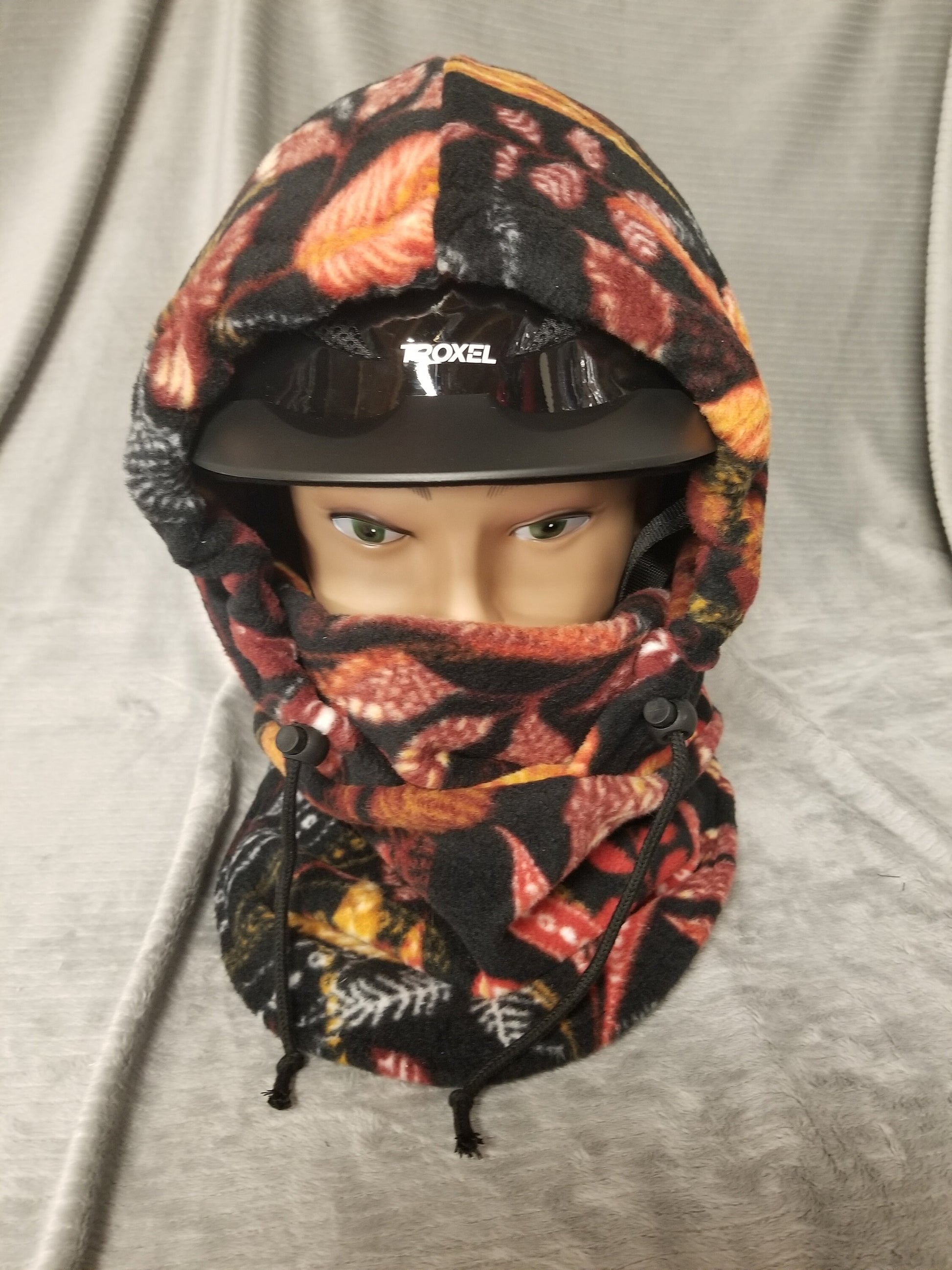 Autumn Floral Soft Luxe Large Fleece Ski Helmet Cover