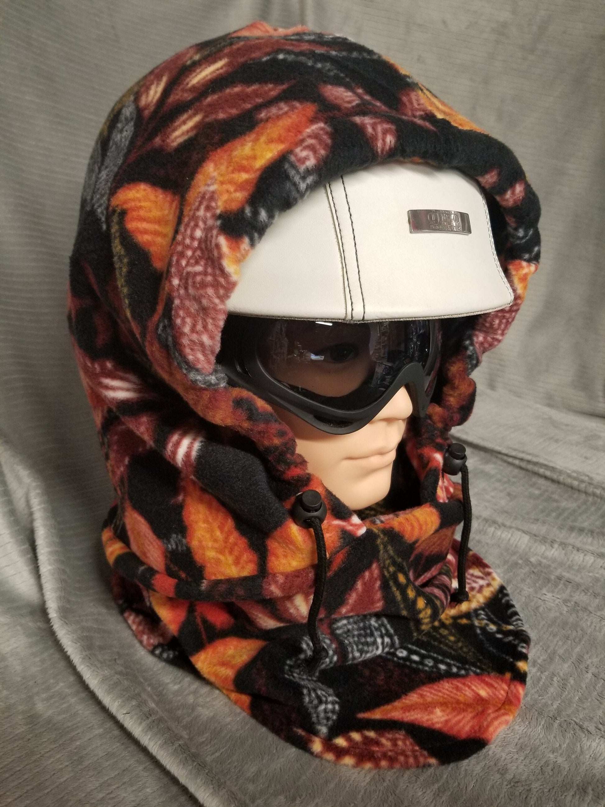 Autumn Floral Soft Luxe Fleece Extra Large Ski Helmet Cover