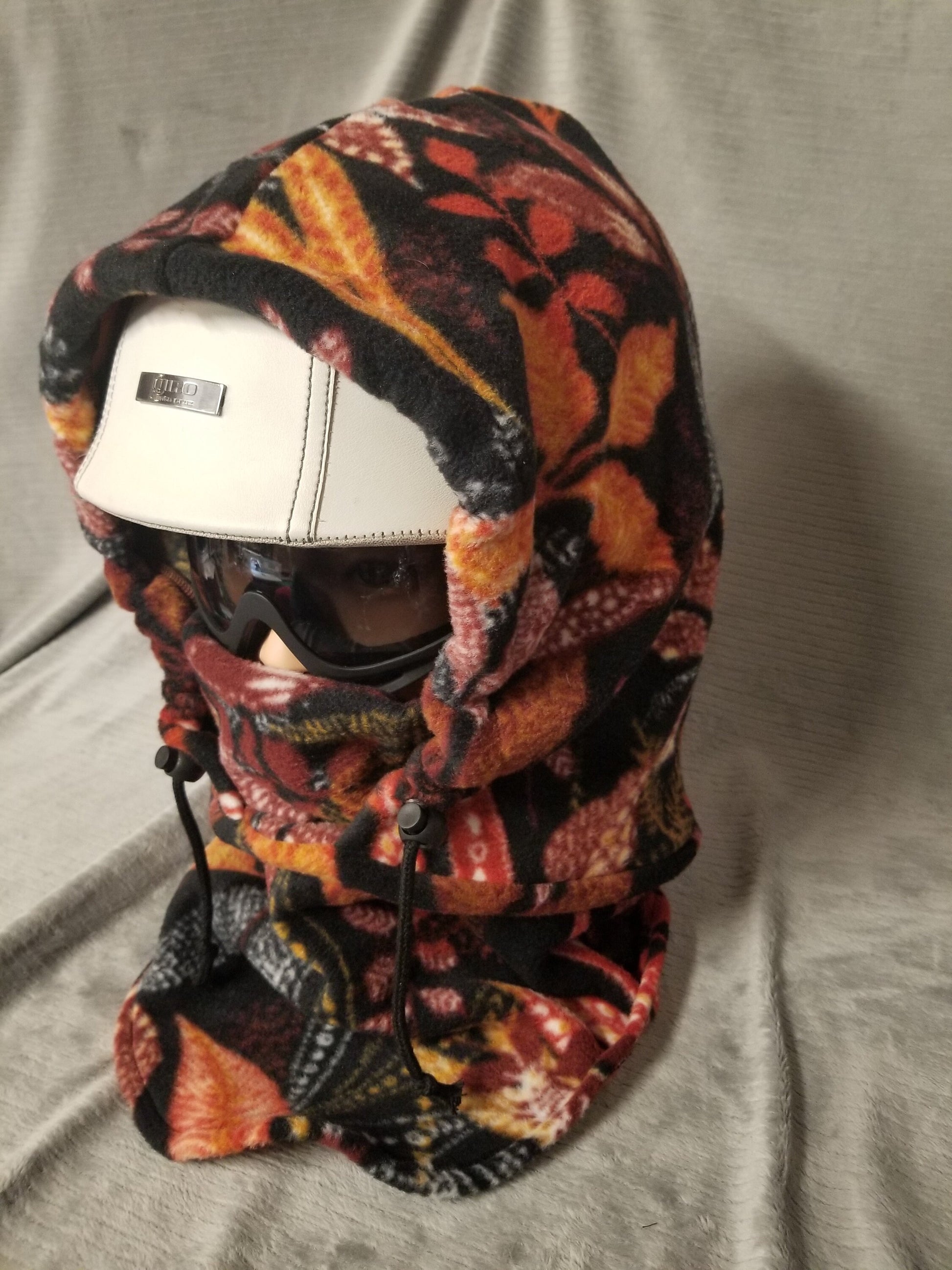 Autumn Floral Soft Luxe Fleece Extra Large Ski Helmet Cover