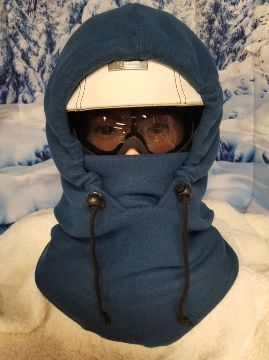 Moroccan Blue Blizzard Fleece Extra Large Helmet Cover