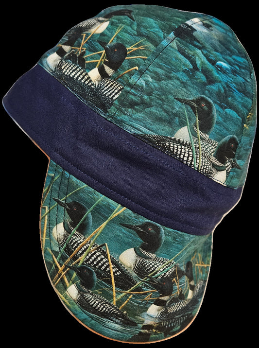 Ducks on Green Reversible Welding Cap