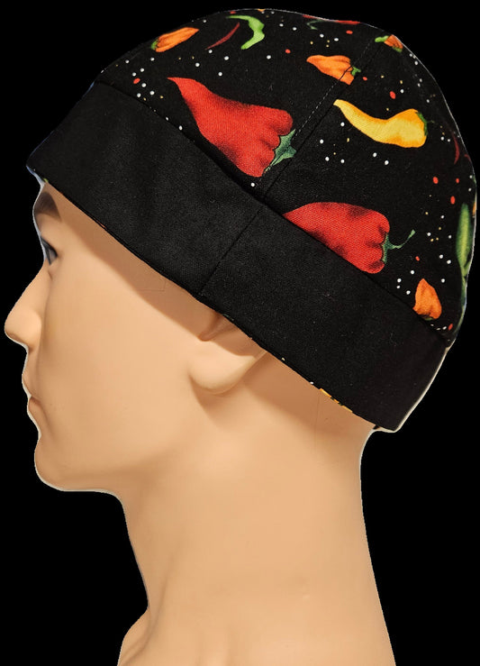 Peppers Reversible Fitted Scrub Cap