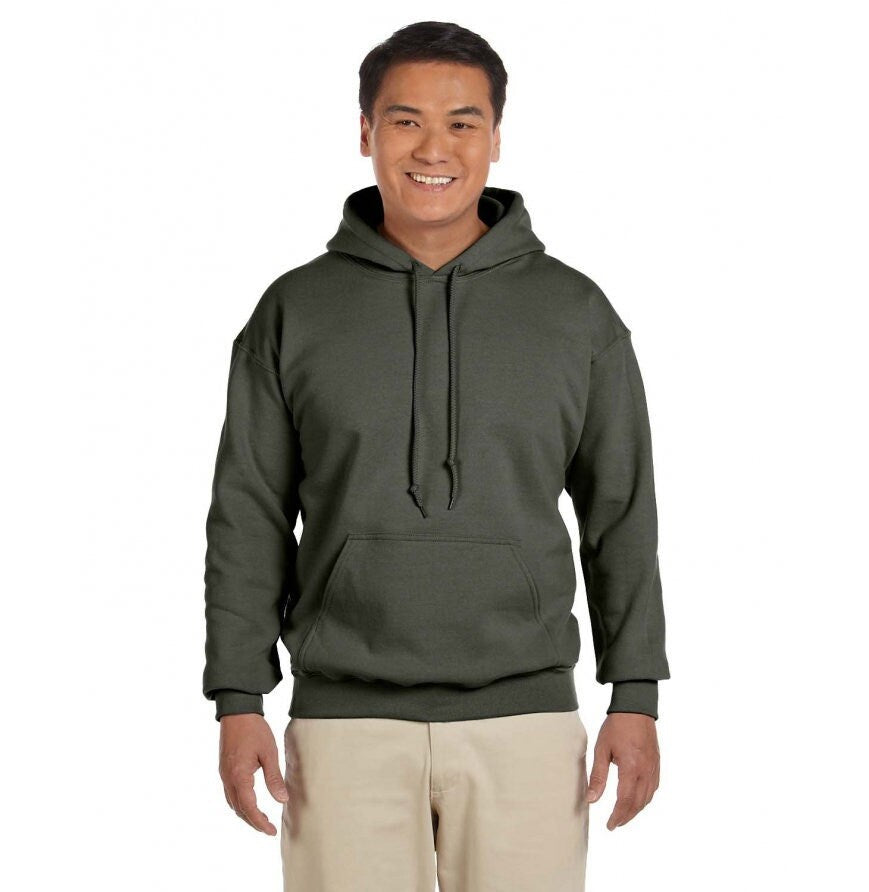 Military Green DD 214 Alumni Embroidered Sweatshirt