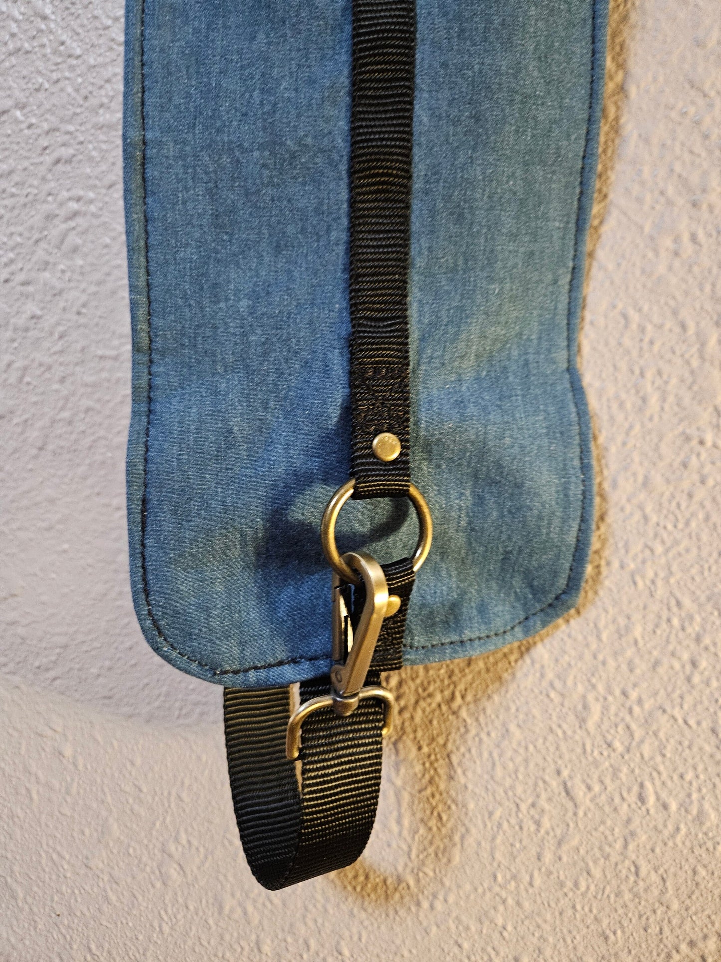 Blue Jean Tri Sling Bag, Crossbody Sling, Travel Sling