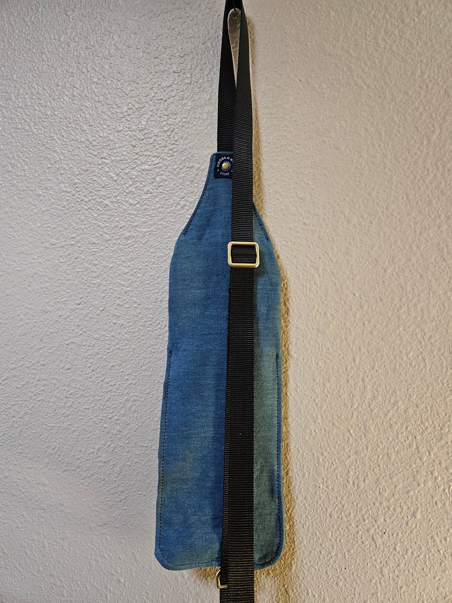 Blue Jean Tri Sling Bag, Crossbody Sling, Travel Sling