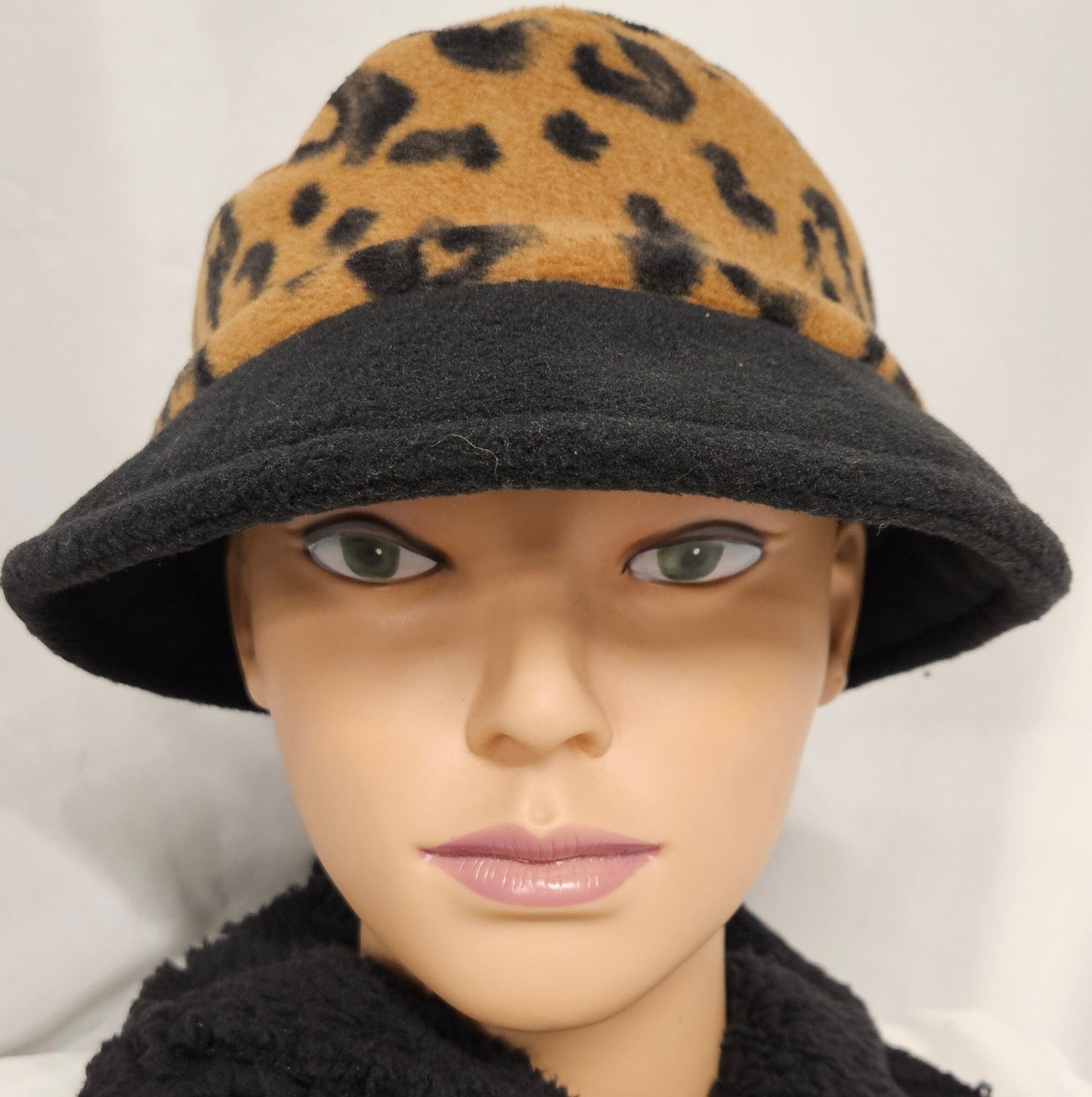 Cheetah Print Spots Anti Pill Fleece Winter Rosie Hat