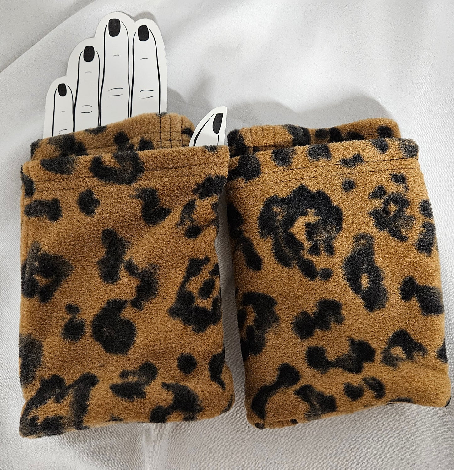 Cheetah Print Spots Anti Pill Fleece Winter Rosie Hat