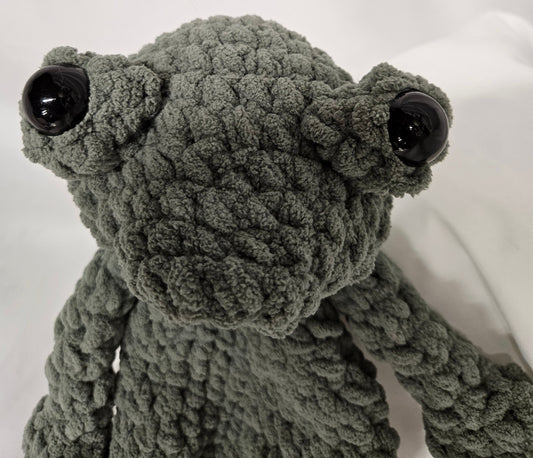 Frog Lovey; Frog Snuggler; Frog Snuggle Buddy; Emotional Support Toy; Baby Shower; Gift for Toddler