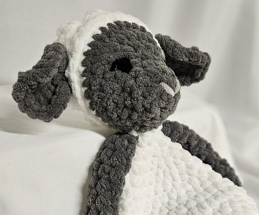 Lamb Lovey; Lamb Snuggler; Lamb Snuggle Buddy; Emotional Support Toy; Baby Shower; Gift for Toddler
