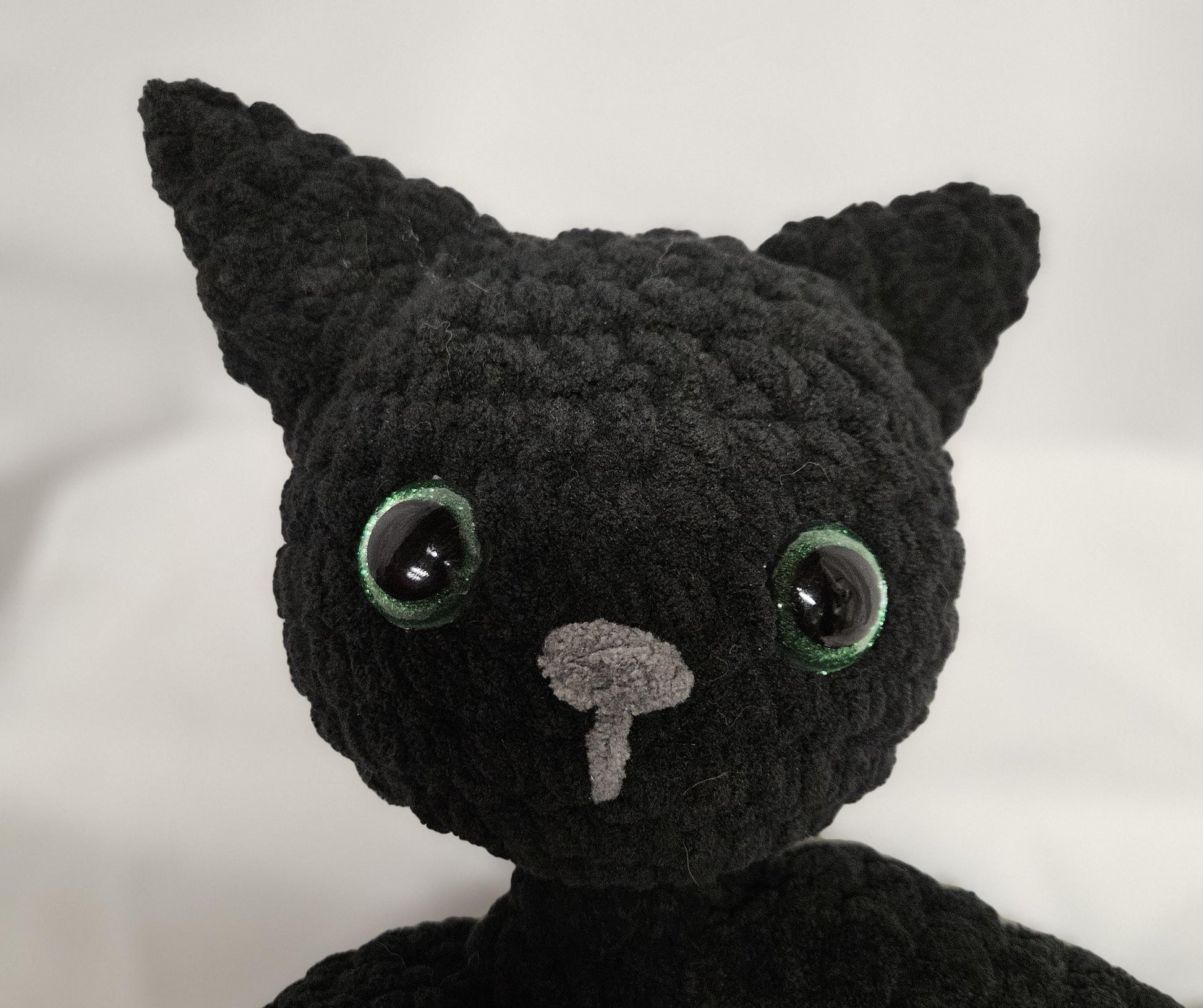 Black Cat Lovey; Black Cat Snuggler; Black Cat Snuggle Buddy; Emotional Support Toy; Baby Shower; Gift for Toddler