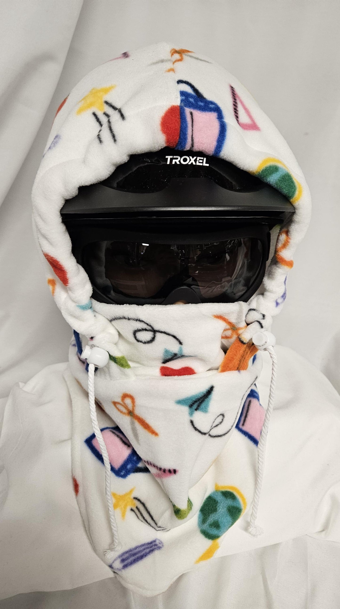 School Supplies Large Fleece Ski Helmet Cover