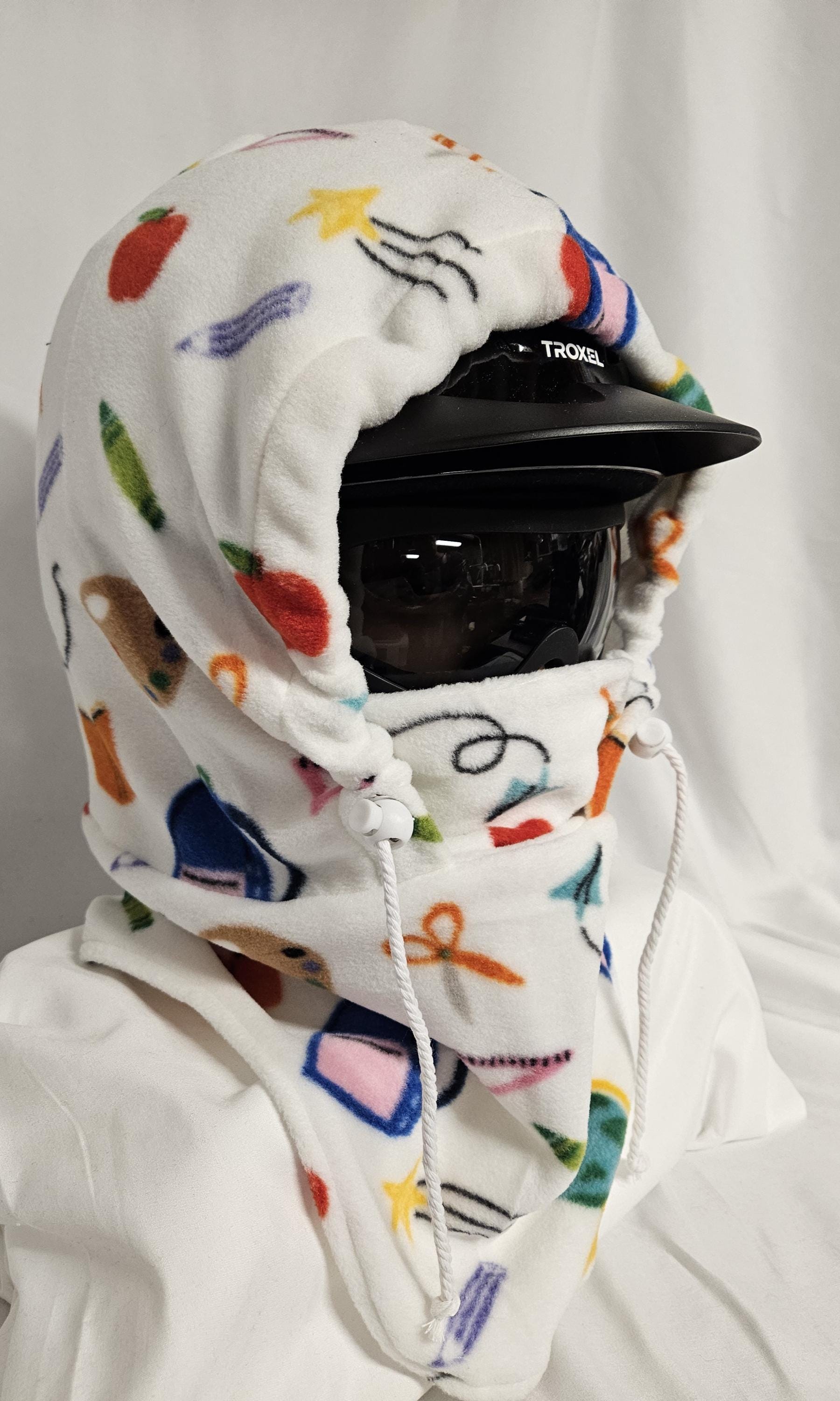 School Supplies Large Fleece Ski Helmet Cover