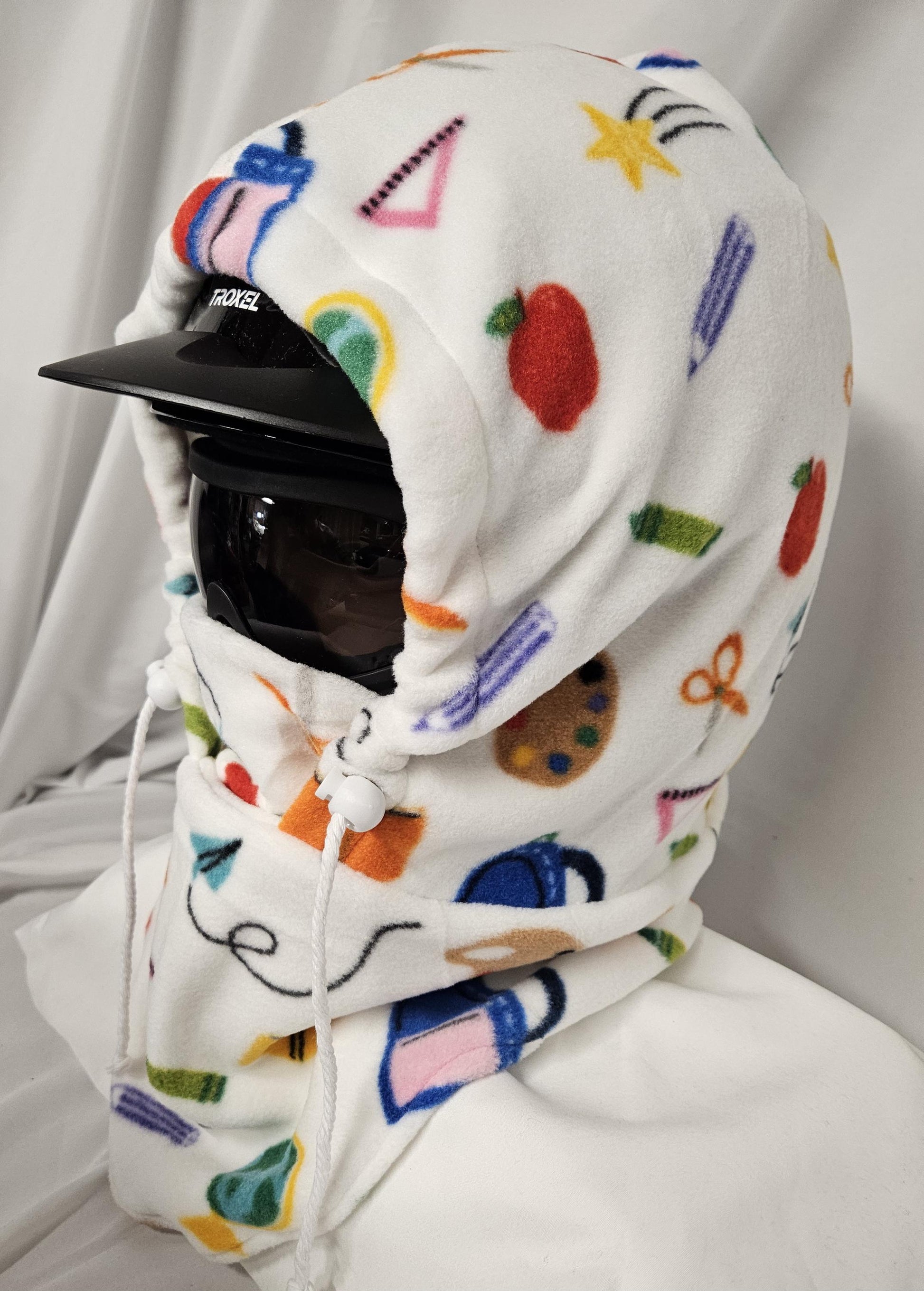 School Supplies Large Fleece Ski Helmet Cover