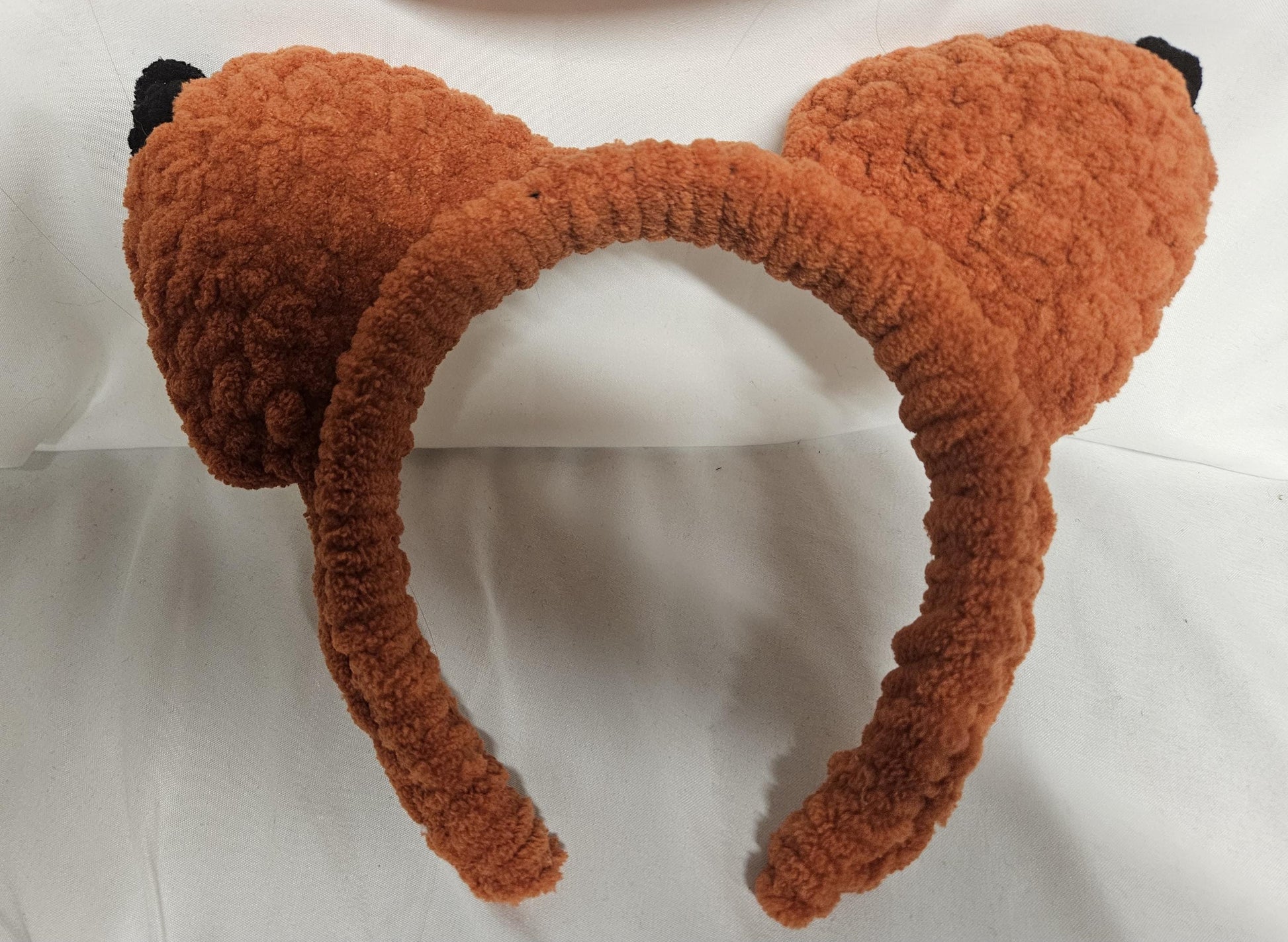 Crochet Fox Ear Headband | Woodland Fox Costume Accessory | Cute Animal Ear Headband | Fall Festival & Halloween Headpiece