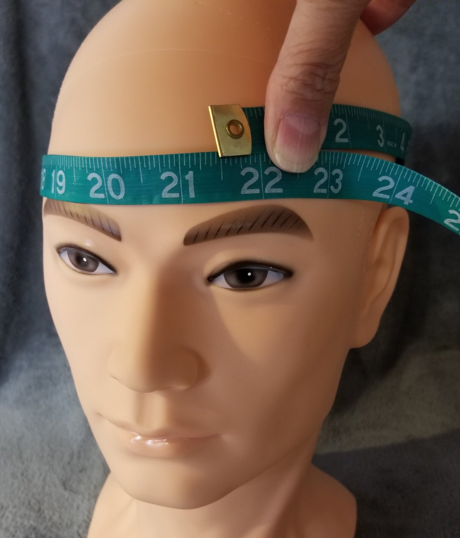 Gray Plaid Fleece Pillbox Hat