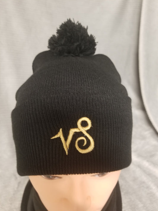 Capricorn Zodiac Symbol Embroidered Beanie, Horoscope Beanie, Astrology Beanie, Birthday Beanie